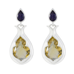 Genesis Multicolor Earrings India - Stylish Gemstone Design Multi multicolor Stud