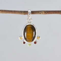 Ella Multicolor Engagement Pendant with Gemstone Detail
