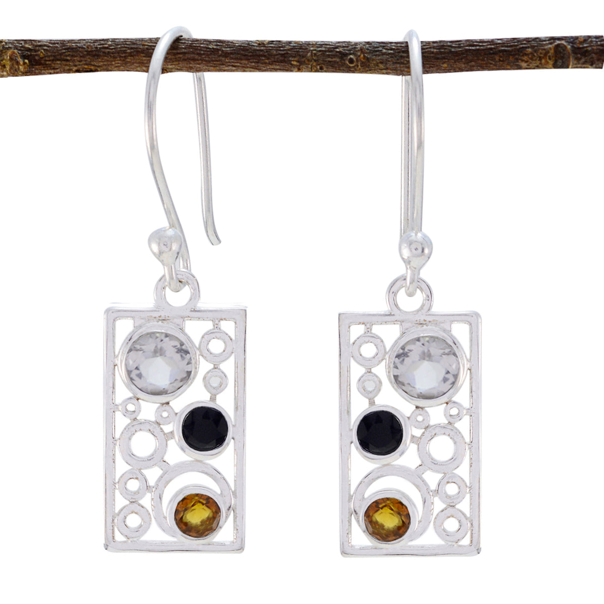 Amelia Multicolor Featherlight Earrings for Every Occasion Multi multicolor Dangle