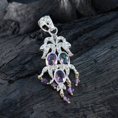 Yasmine multicolor Bubble Featherlight Pendant