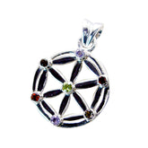 Mila Multicolor Featherlight Pendant for Vibrant Style Multi Stone multicolor Multicolor