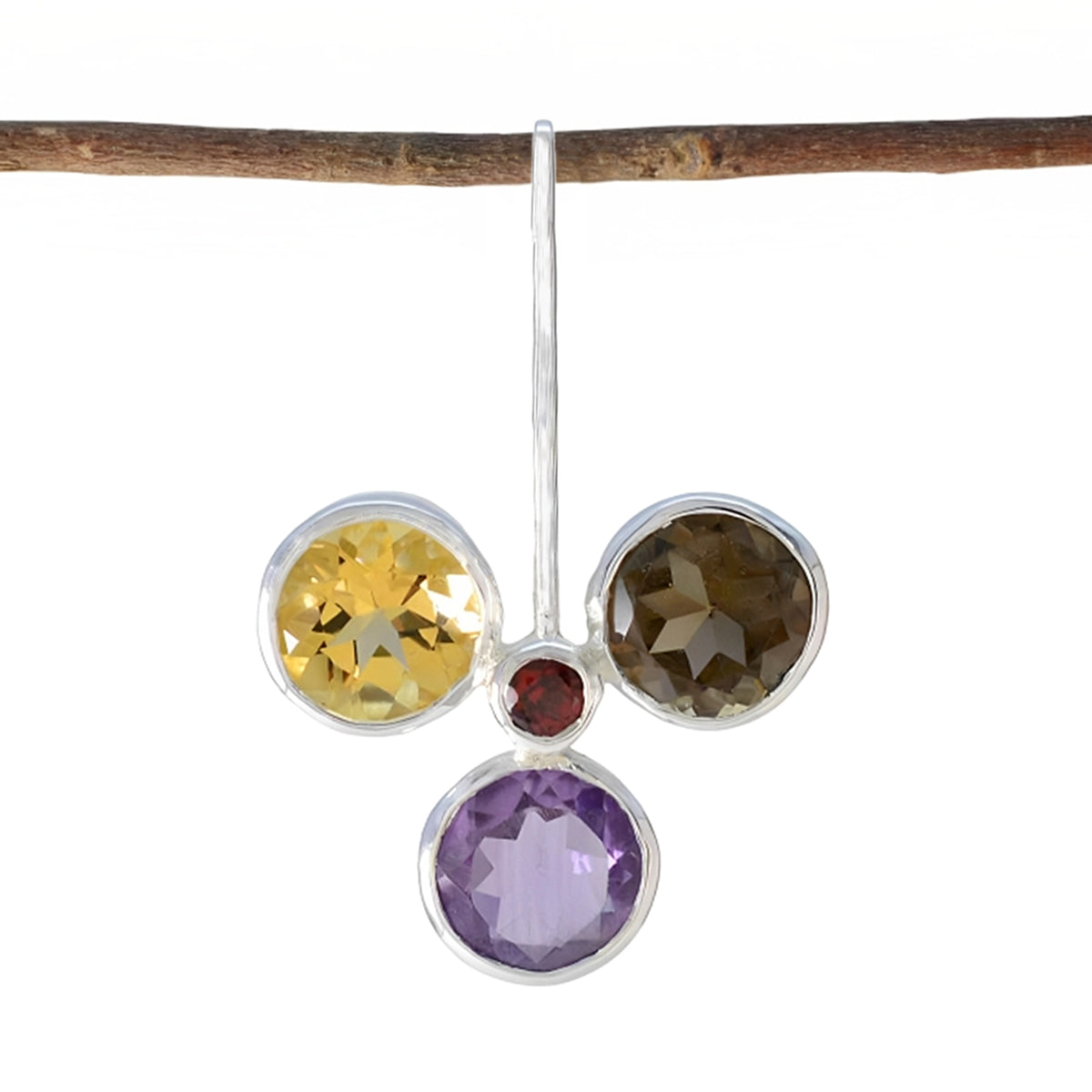 Sofía multicolor Contemporary Featherlight Pendant Multi Stone multicolor Multicolor