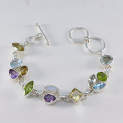 Tereza Multicolor Gemstone Bracelet for Everyday Glam