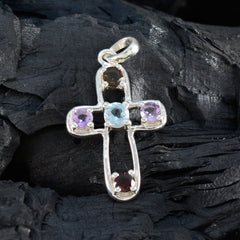 Charlotte multicolor Eternity Dainty Pendant