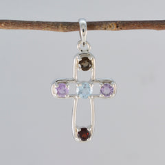 Charlotte multicolor Eternity Dainty Pendant