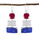 Mariana Multicolor Gemstone Dangle Earrings Multi multicolor Dangle