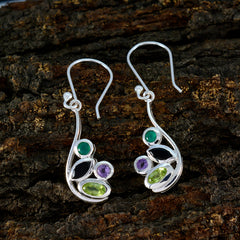 Alice Multicolor Gemstone Dangle Earrings for Every Occasion