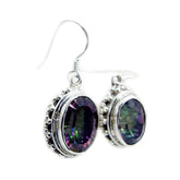 Wen Multicolor Gemstone Dangle Earrings for Every Occasion Mystic Quartz multicolor Dangle