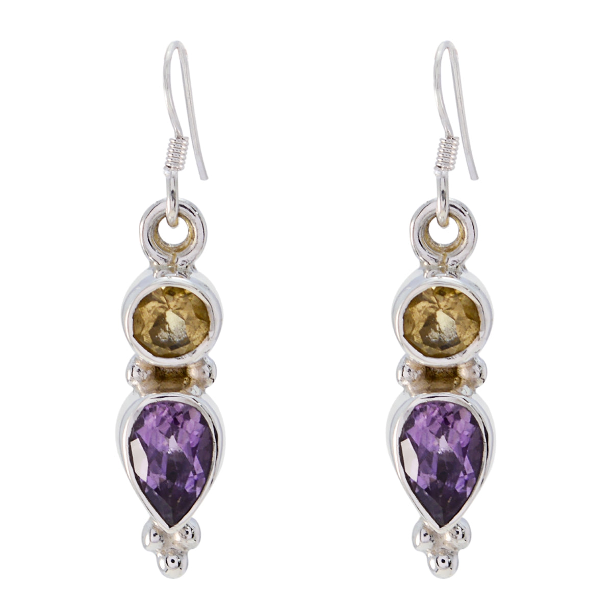 Josephine Multicolor Gemstone Earrings for Every Occasion Multi multicolor Dangle