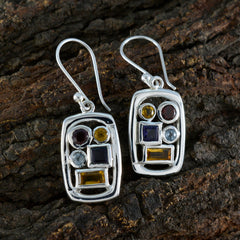 Clara Multicolor Gemstone Earrings for Everyday Glam