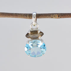 Yasmine Multicolor Gemstone Pendant for Everyday Wear