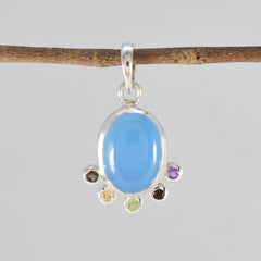 Evelyn Multicolor Gemstone Pendant for Everyday Wear