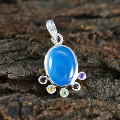 Evelyn Multicolor Gemstone Pendant for Everyday Wear