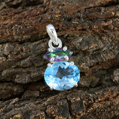 Yasmine Multicolor Gemstone Pendant for Everyday Glam