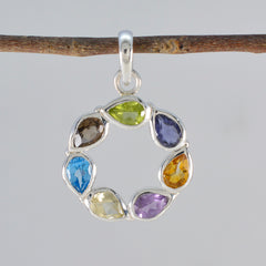 Katarina Multicolor Gemstone Pendant for Everyday Glam