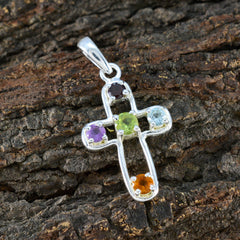 Giulia Multicolor Gemstone Pendant for Everyday Glam