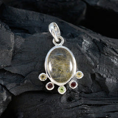 Eva Multicolor Gemstone Pendant for Everyday Glam