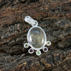 Eva Multicolor Gemstone Pendant for Everyday Glam