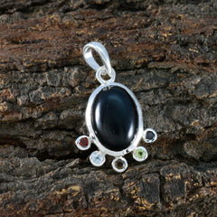 Emma Multicolor Gemstone Pendant for Everyday Wear