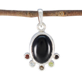 Emma Multicolor Gemstone Pendant for Everyday Wear Multi Stone multicolor Multicolor