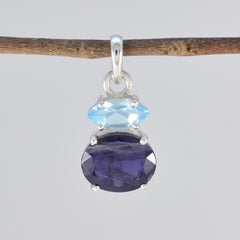 Zoey Multicolor Gemstone Pendant for Everyday Glam