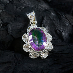Laura Multicolor Gemstone Pendant for Everyday Style