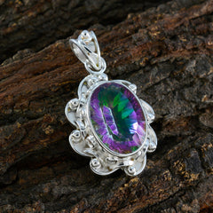 Laura Multicolor Gemstone Pendant for Everyday Style