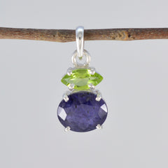 Zoe Multicolor Gemstone Pendant for Stunning Accessory