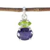 Zoe Multicolor Gemstone Pendant for Stunning Accessory Multi Stone multicolor Multicolor