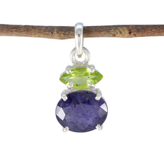 Zoe Multicolor Gemstone Pendant for Stunning Accessory Multi Stone multicolor Multicolor
