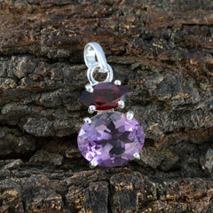 Yasmin Multicolor Gemstone Pendant for Stylish Elegance