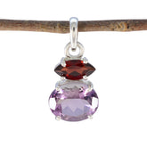 Yasmin Multicolor Gemstone Pendant for Stylish Elegance Multi Stone multicolor Multicolor