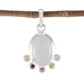 Emily Multicolor Gemstone Pendant for Everyday Glam Multi Stone multicolor Multicolor