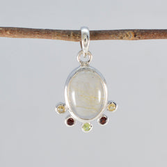 Eva Multicolor Gemstone Pendant for Everyday Glam