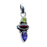 Ella multicolor valentine Eye-catching Pendant Multi Stone multicolor Multicolor