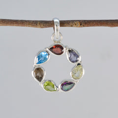 Ivy Multicolor Gemstone Pendant - Unique Fashion Jewelry