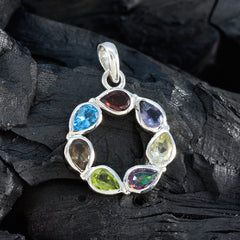 Ivy Multicolor Gemstone Pendant - Unique Fashion Jewelry