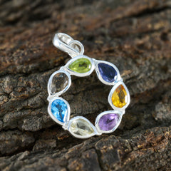 Katarina Multicolor Gemstone Pendant for Everyday Glam