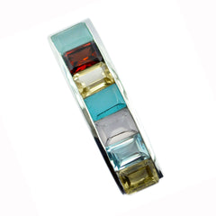 Ana Multicolor Gemstone Pendant for Stylish Flair