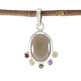 Grace Multicolor Gemstone Pendant for Everyday Elegance Multi Stone multicolor Multicolor