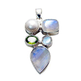 Emma Multicolor Gemstone Pendant for Everyday Glam Multi Stone multicolor Multicolor