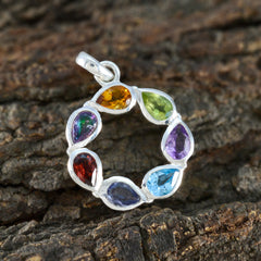 Kennedy Multicolor Gemstone Pendant for Every Occasion
