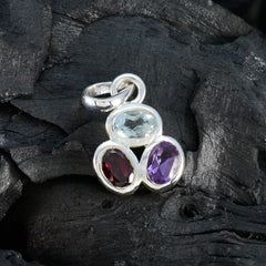 Lea Multicolor Gemstone Pendant for Everyday Glam