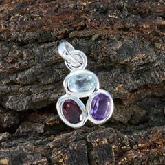 Lea Multicolor Gemstone Pendant for Everyday Glam