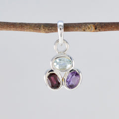 Lea Multicolor Gemstone Pendant for Everyday Glam