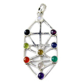 Nova Multicolor Gemstone Pendant for Everyday Glam Multi Stone multicolor Multicolor