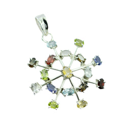 Gabriela Multicolor Gemstone Pendant for Everyday Glam
