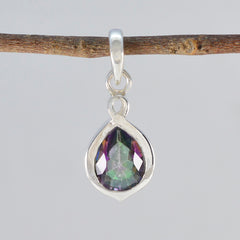 Ling Multicolor Gemstone Pendant for Everyday Elegance
