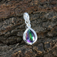 Ling Multicolor Gemstone Pendant for Everyday Elegance