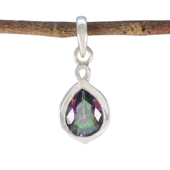 Ling Multicolor Gemstone Pendant for Everyday Elegance Mystic Quartz multicolor Multicolor